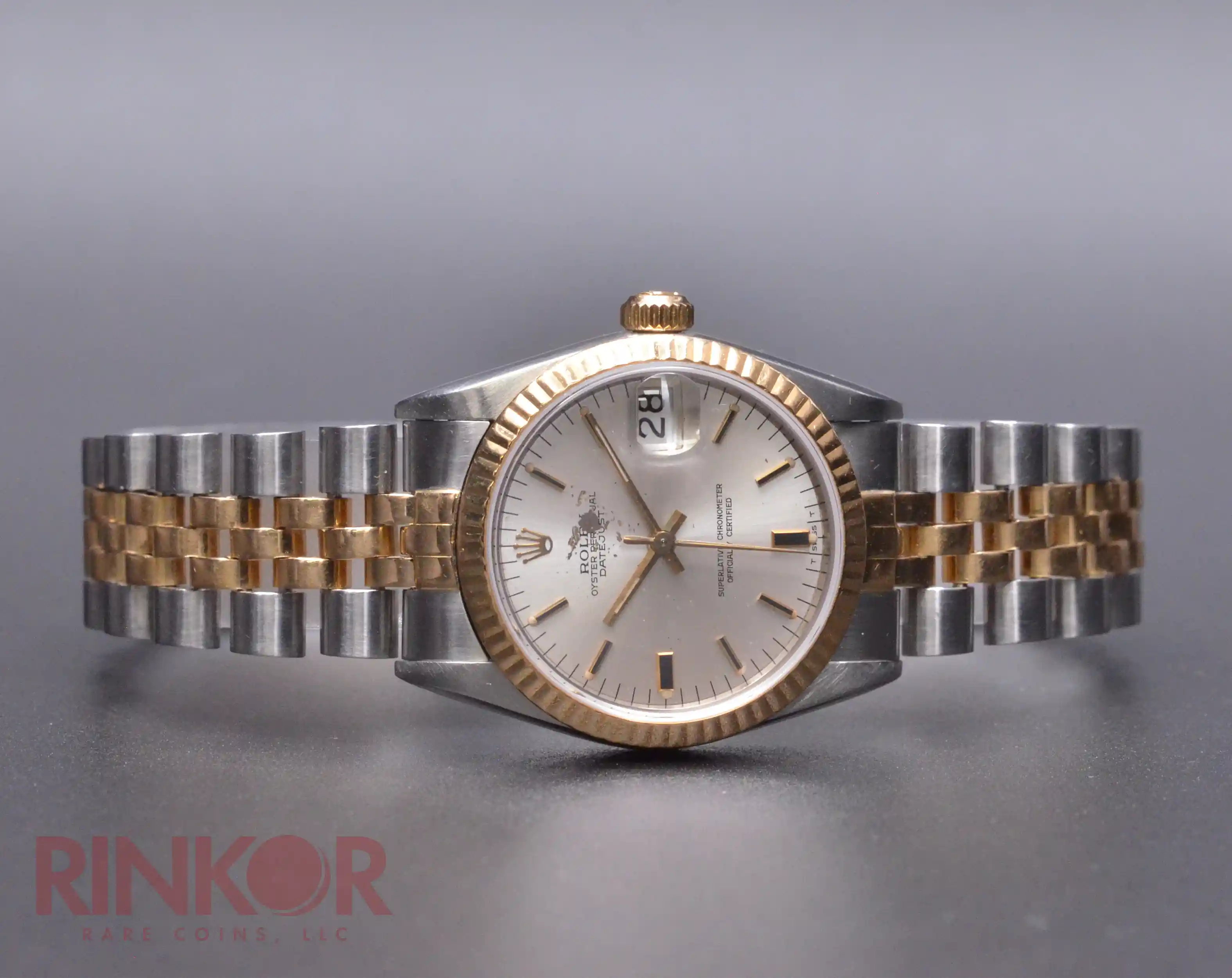 1984 Rolex Ladies Two-Tone 31mm Datejust 68273 Watch Only