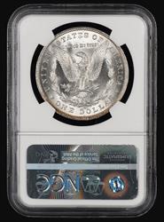 1891 O $1 NGC MS62 MS62