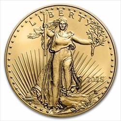 2025 1/10 OZ AMERICAN GOLD EAGLE 