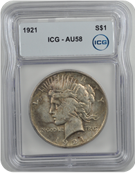 1921  Peace ICG  AU 58