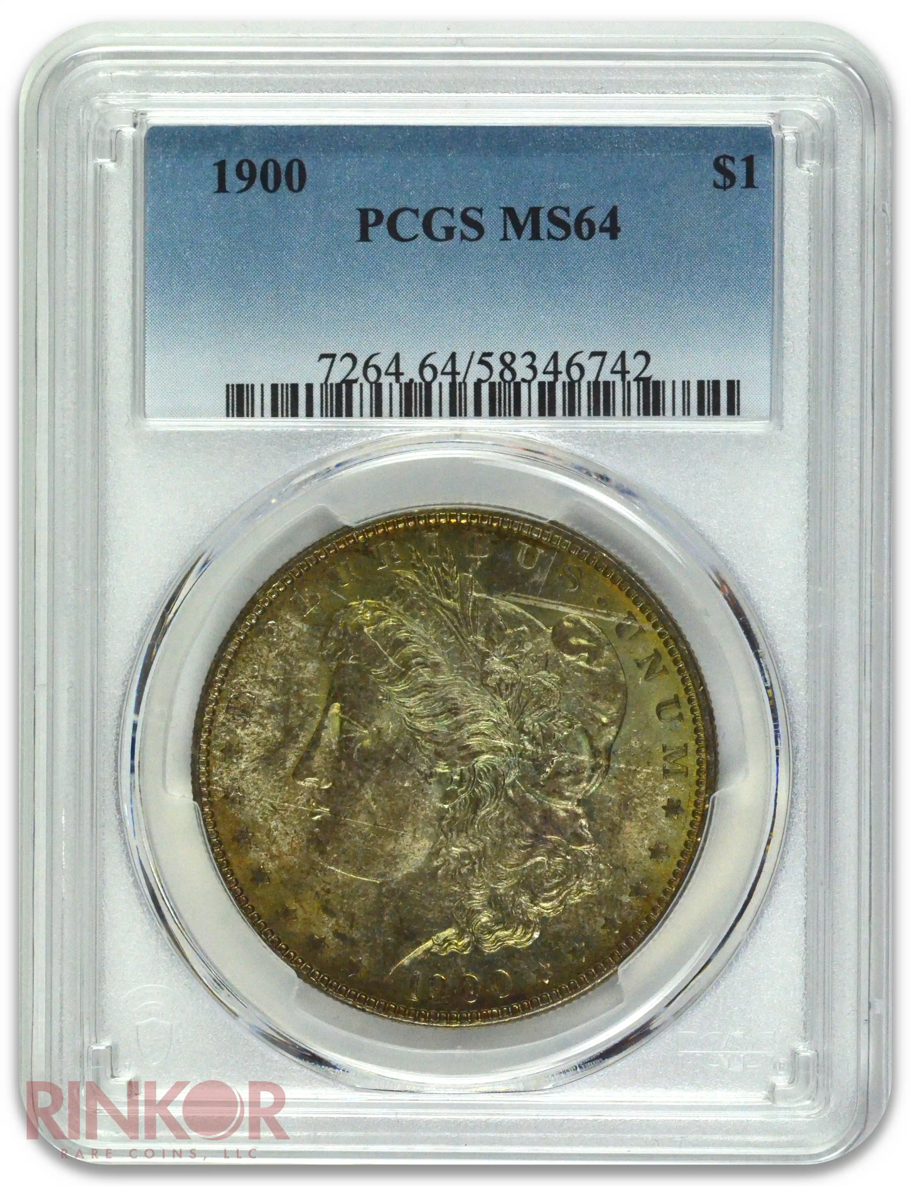 1900 $1 Morgan Dollar PCGS MS 64