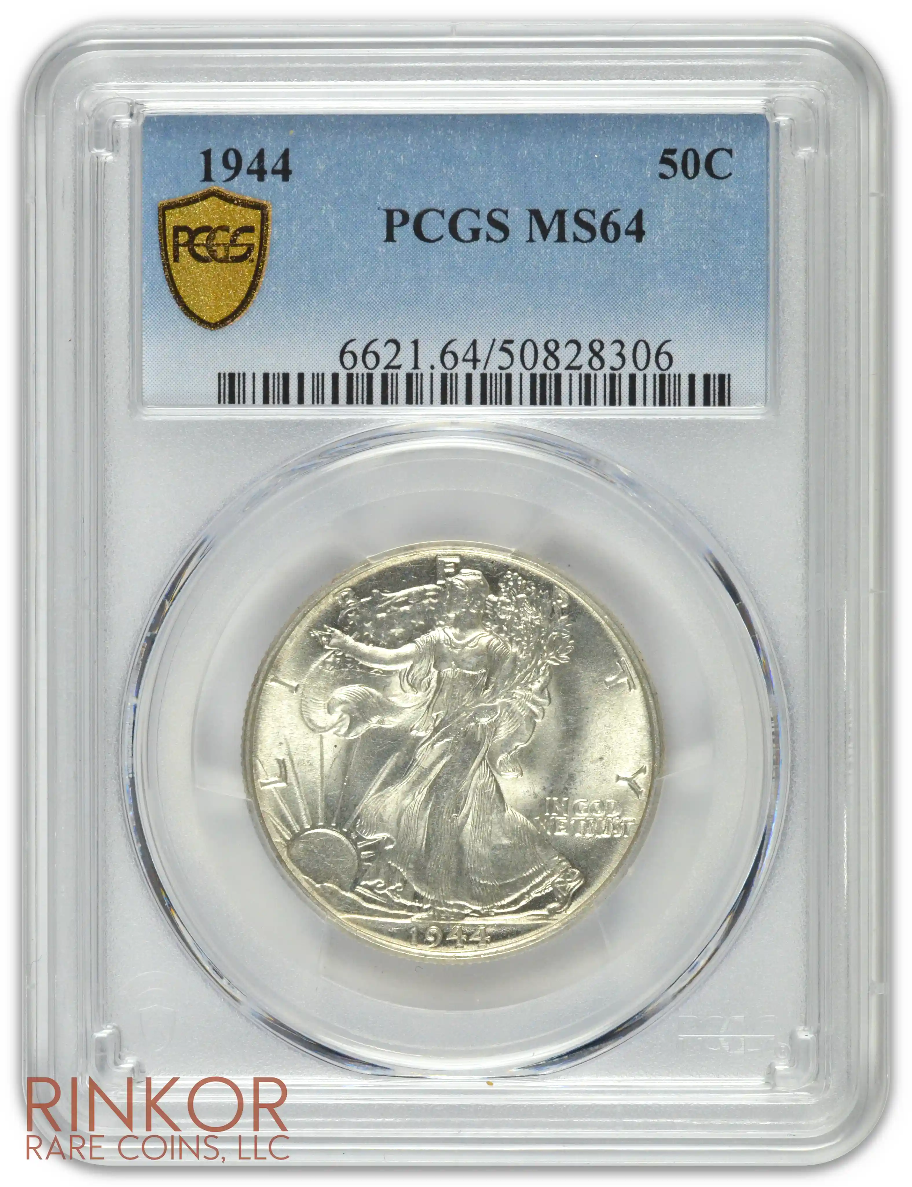 1944 Walking Liberty PCGS MS 64