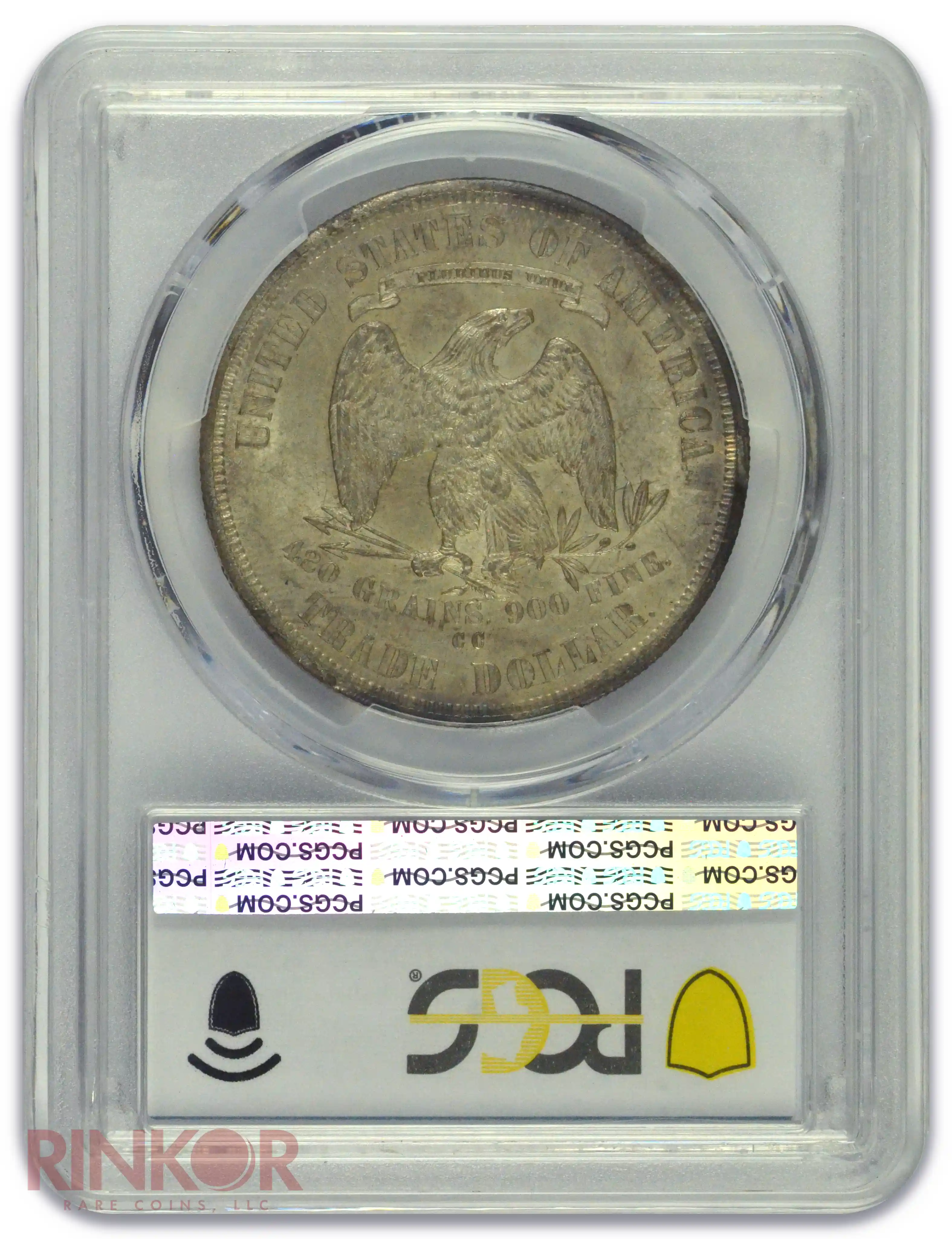 1877-CC $1 Trade Dollar PCGS MS 62