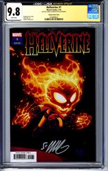 Hellverine #1 Marvel Comics 7/24 Signed by Skottie Young CGC x JSA ( Young Variant Cover) 9.8