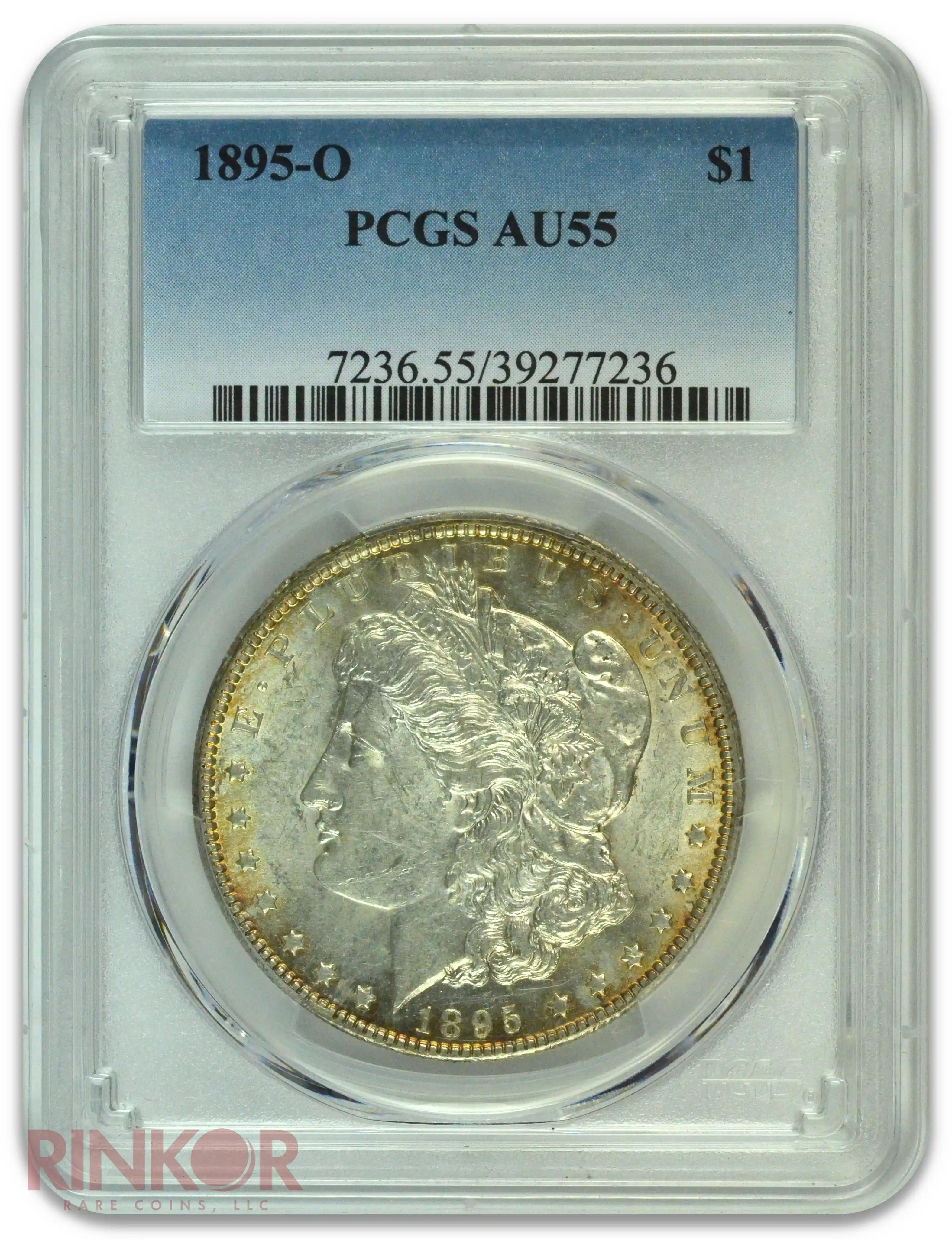 1895-O $1 Morgan Dollar PCGS AU-55