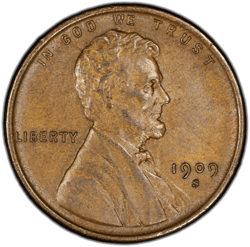 1909-S VDB 1C PCGS AU 55 CAC
