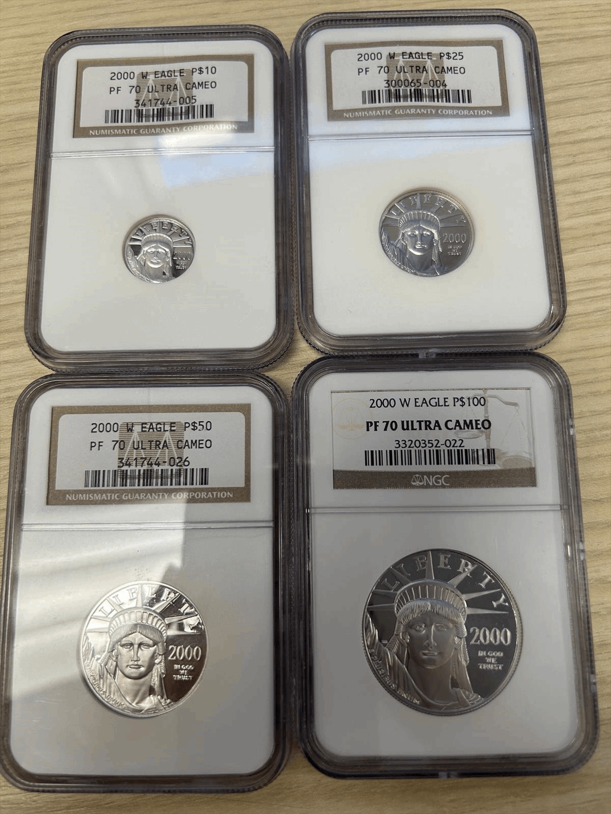 2000-4-coin-proof-platinum-eagle-set-ngc-pf-70