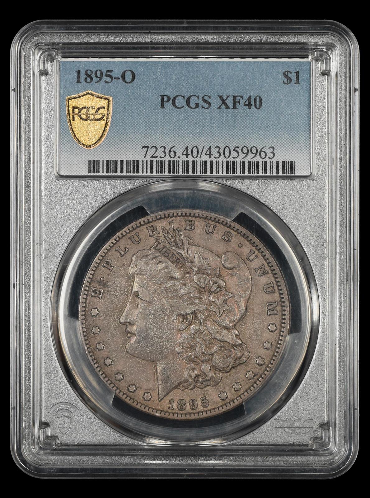 1895 O $1 PCGS XF40
