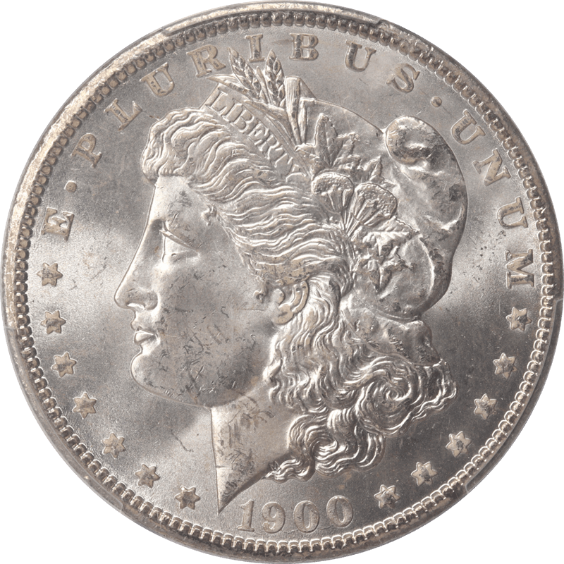1900-O Morgan Silver Dollar $1 PCGS MS65 - Nice White Coin