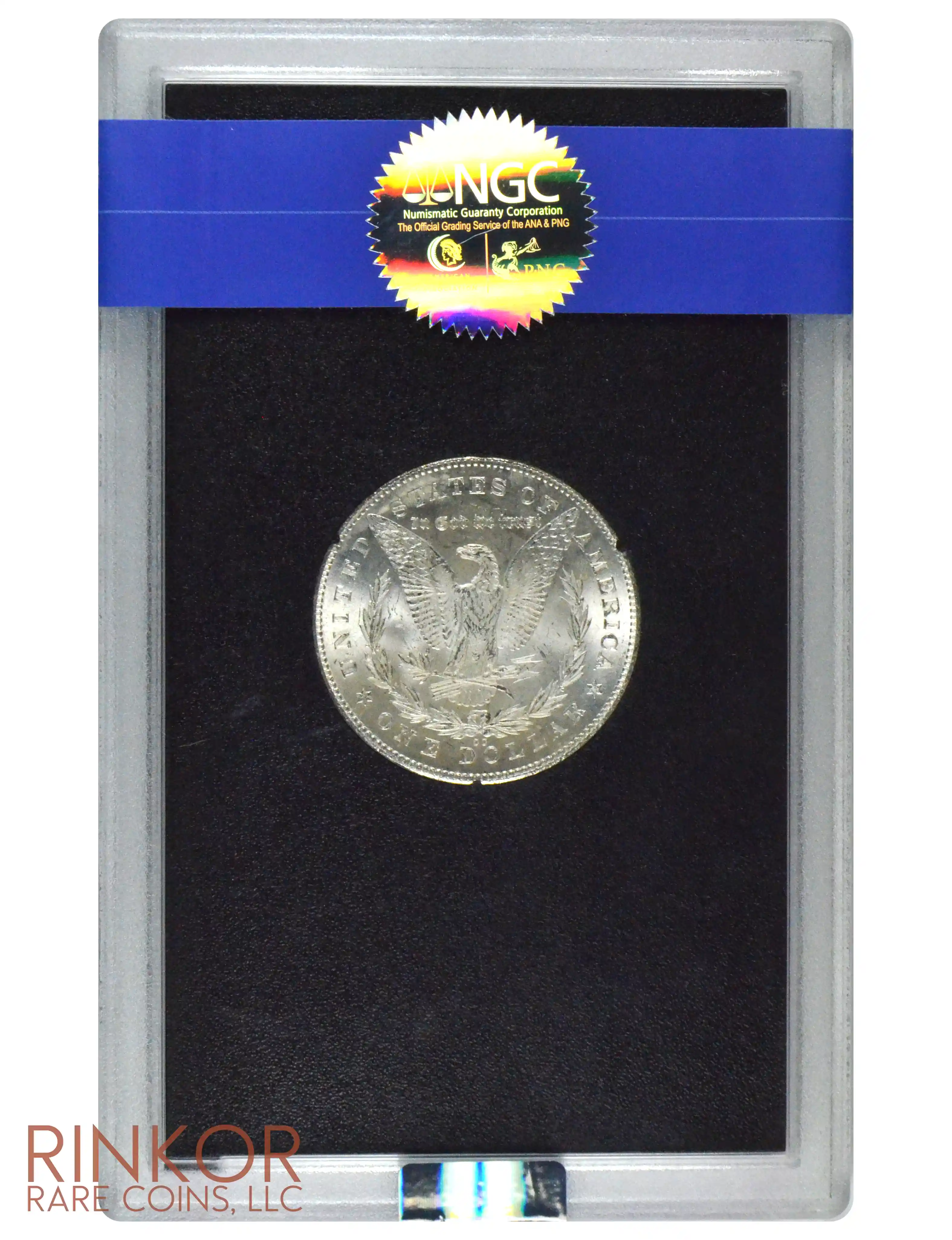 1880-CC VAM-7 Reverse of 1878 $1 Morgan Dollar NGC MS 64 CAC