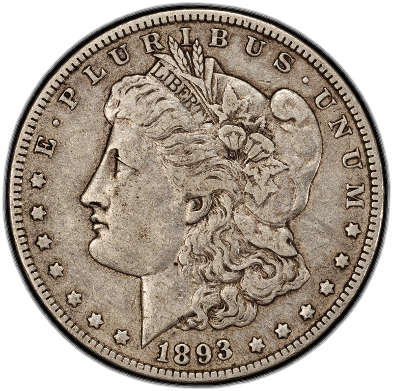1893-O $1 PCGS VF-35 CAC