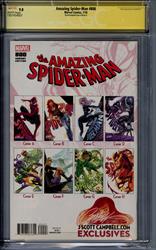 Amazing Spiderman #800 CGC 9.8 Signature Series Signed by J. Scott Campbell 