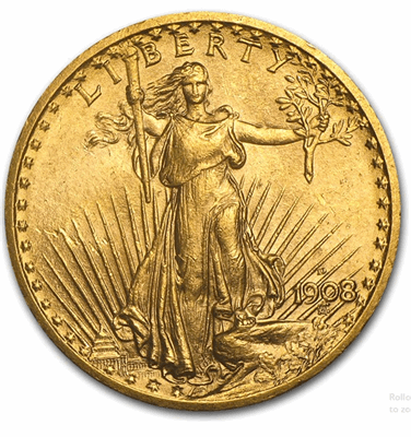 Gold $20 St. Gauden MS-64