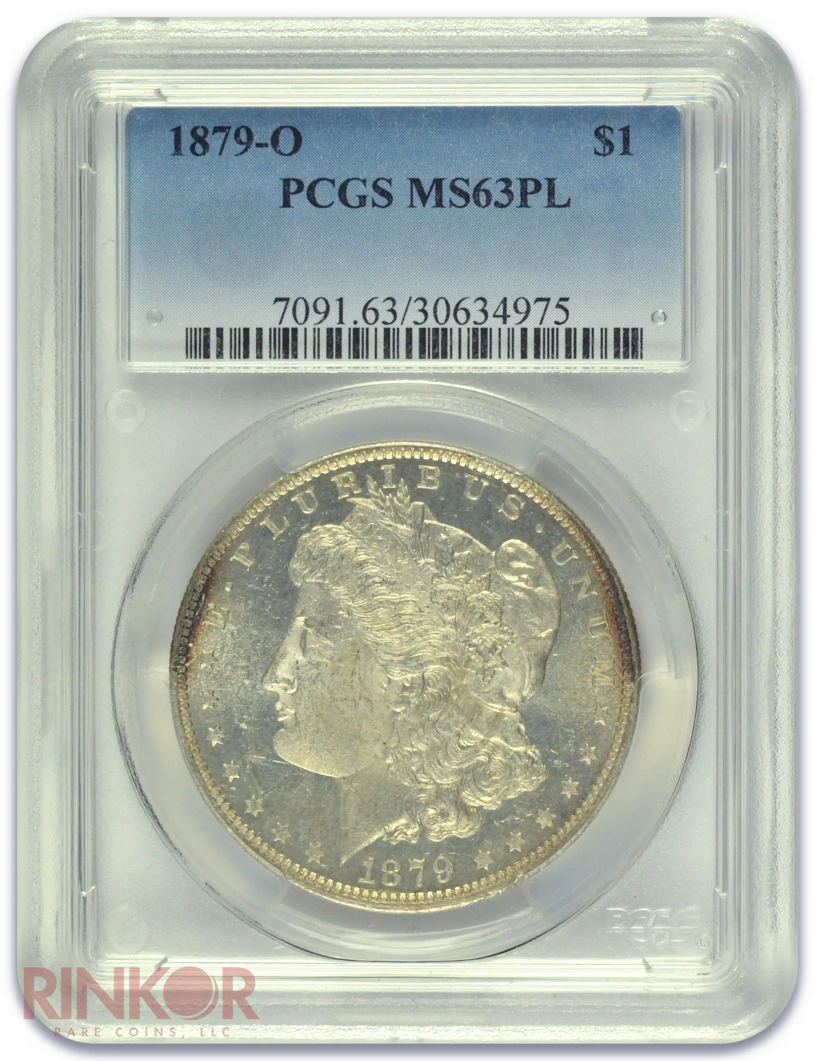 1879-O $1 Morgan Dollar PCGS MS 63 PL