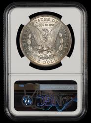 1884 S $1 NGC AU-58