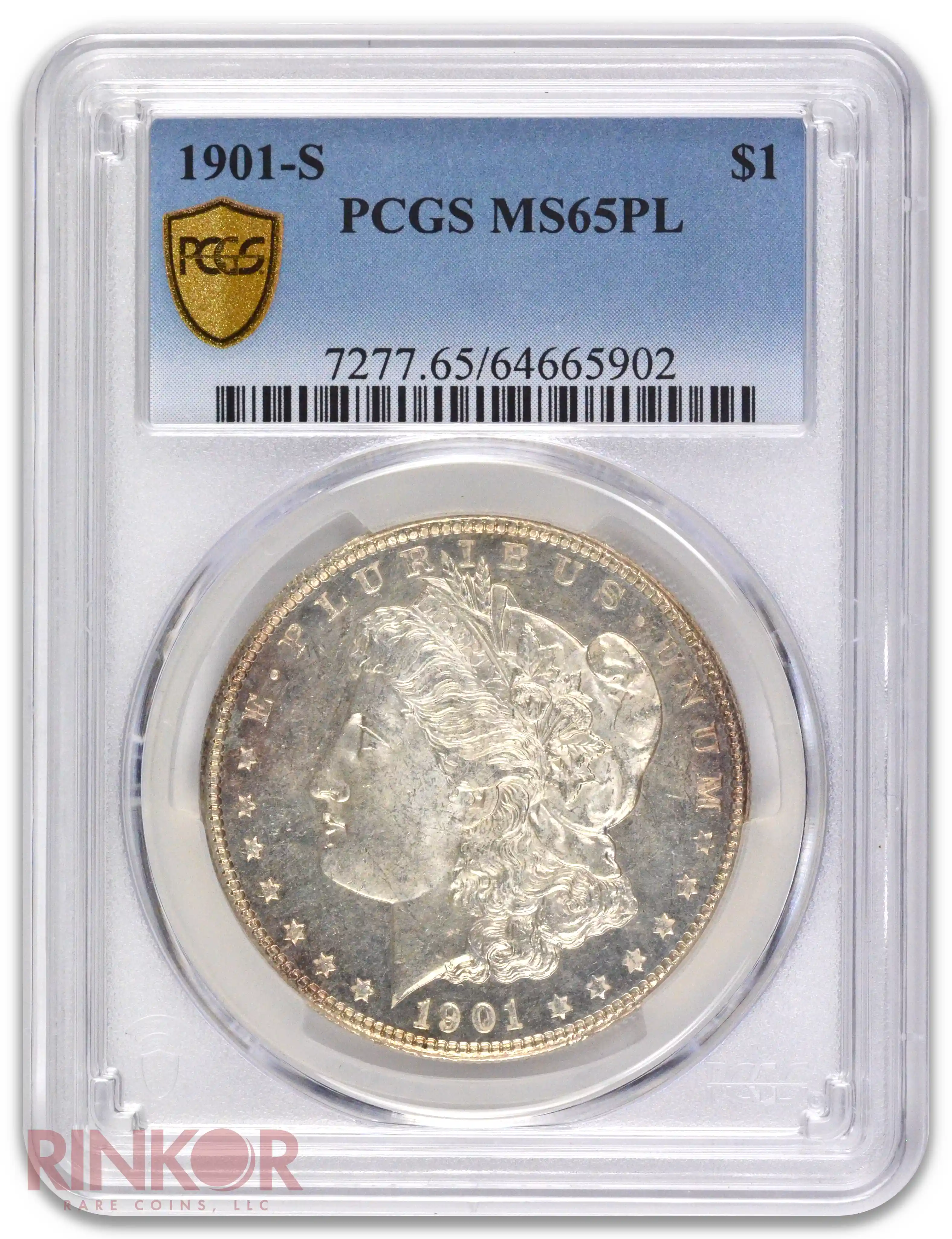1901-S $1 Morgan Dollar PCGS MS 65 PL