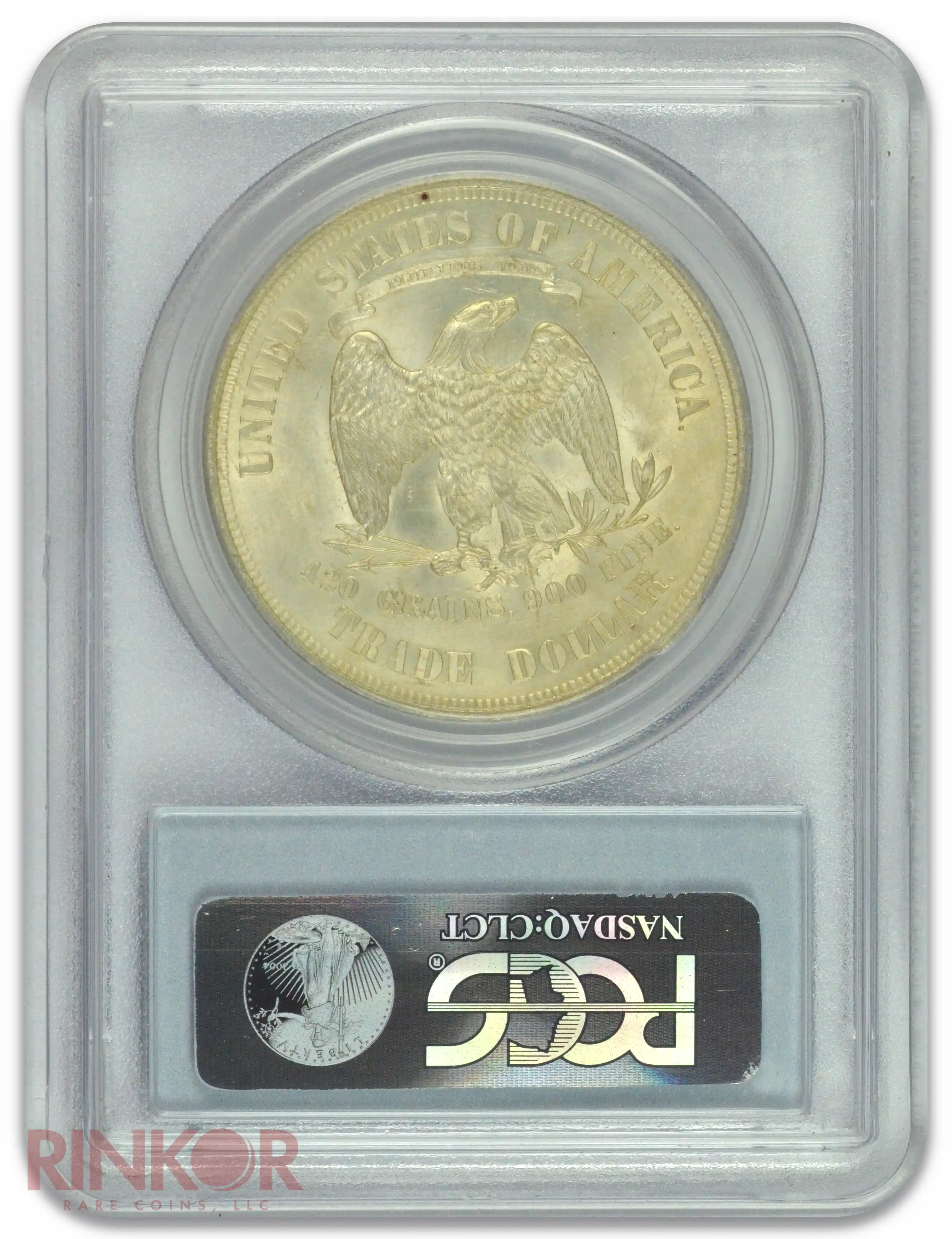 1874 $1 Trade Dollar PCGS MS 64