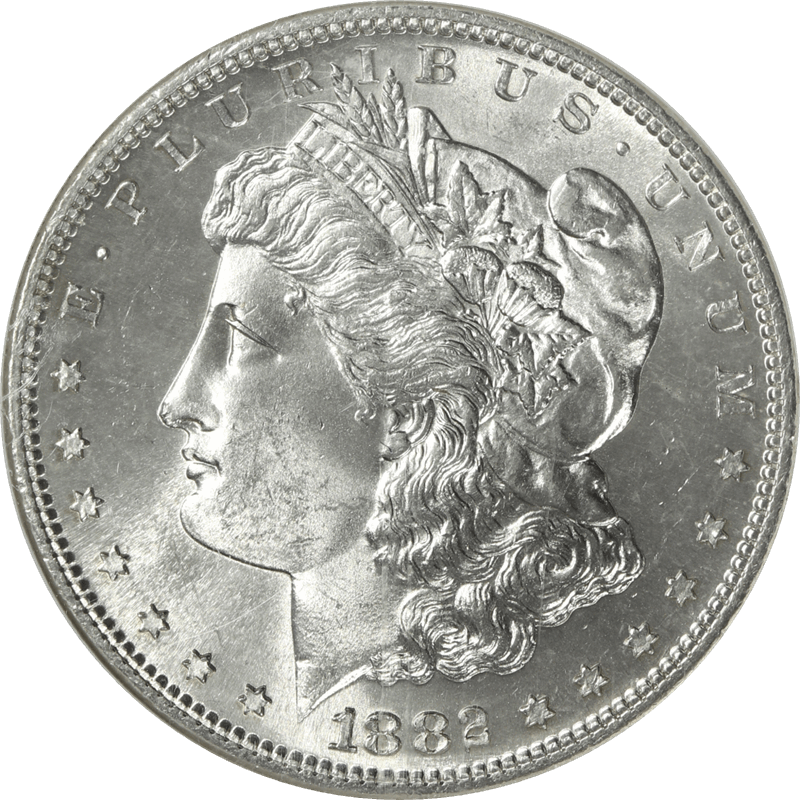 1882-S MORGAN Silver Dollar  $1 NGC MS 65