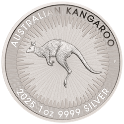 2025 1 OZ AUSTRALIAN SILVER KANGAROO 