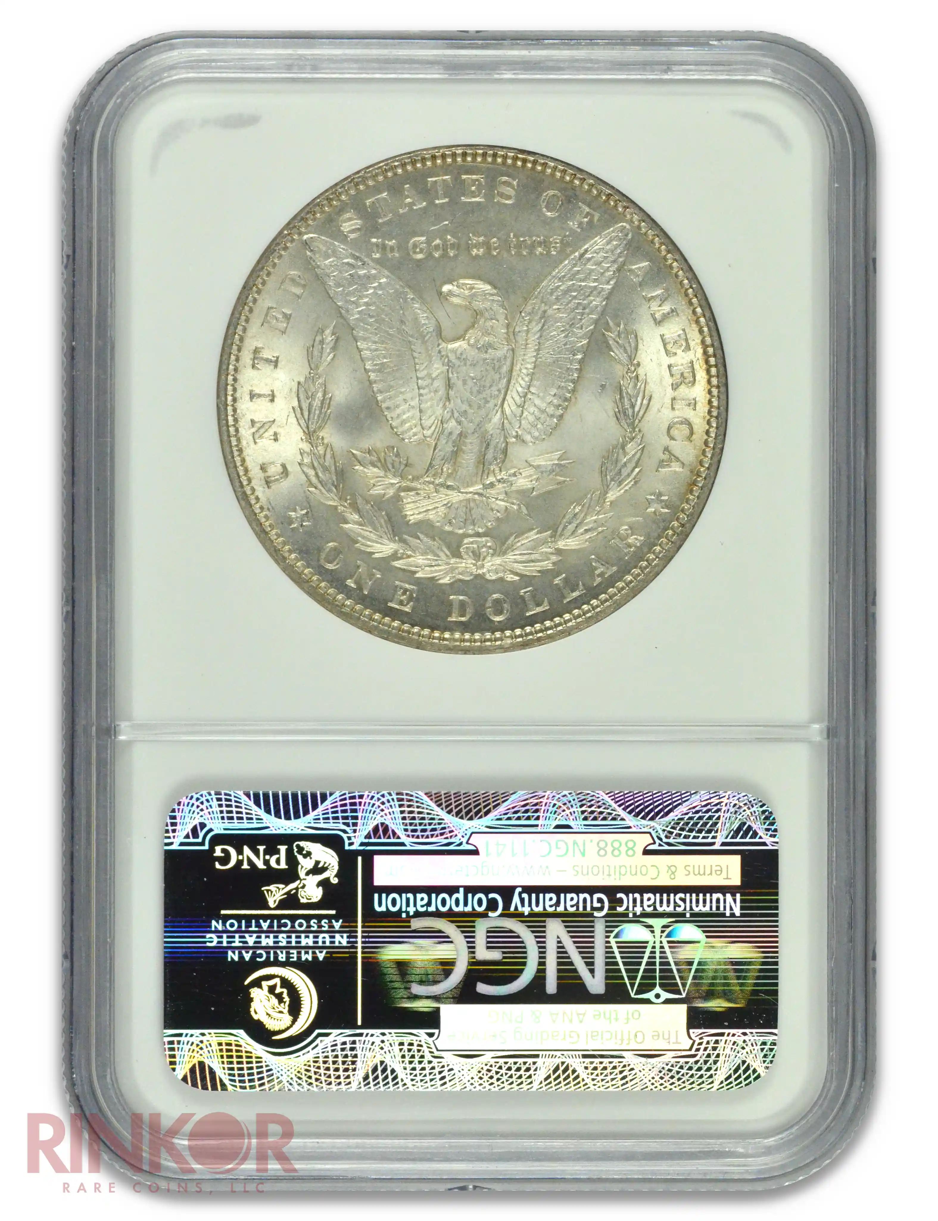 1899 $1 NGC MS 63