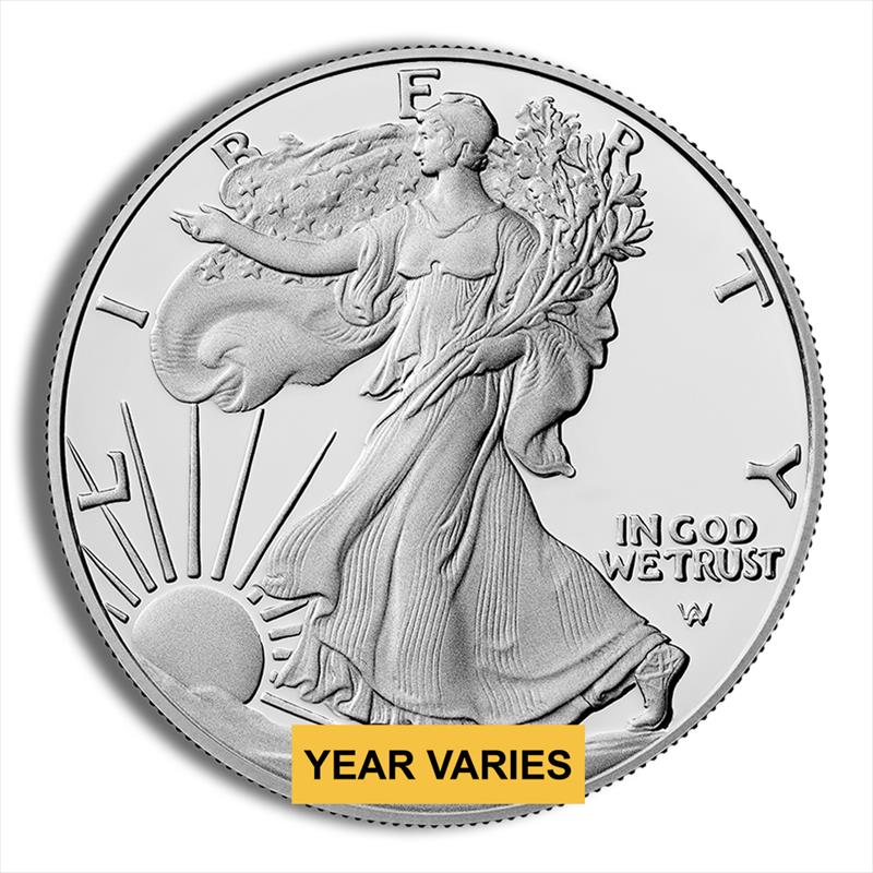 Silver American Eagle - BU (Year Varies)