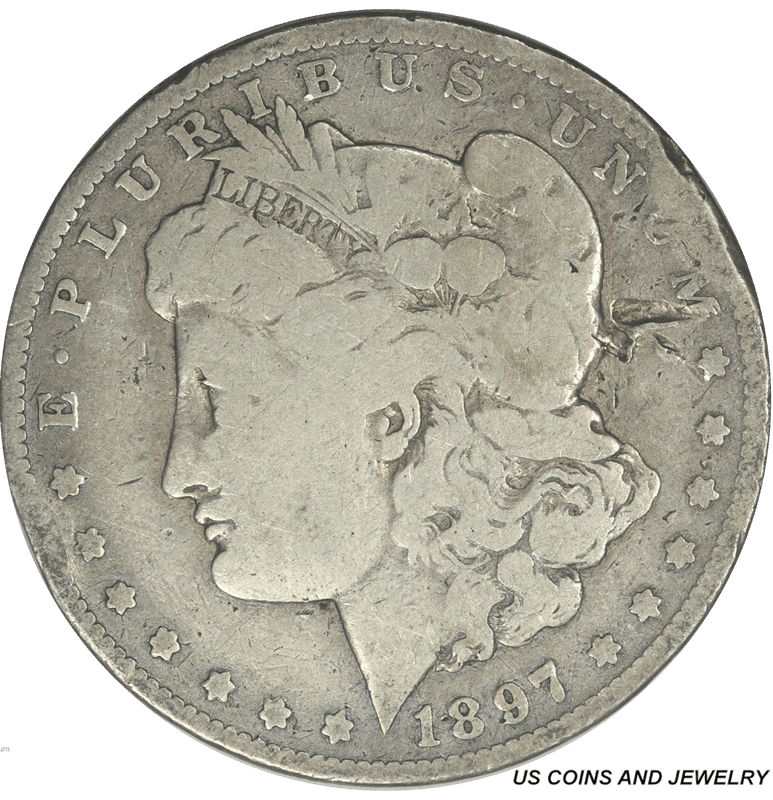 1897-O Morgan Silver Dollar $1 G Good