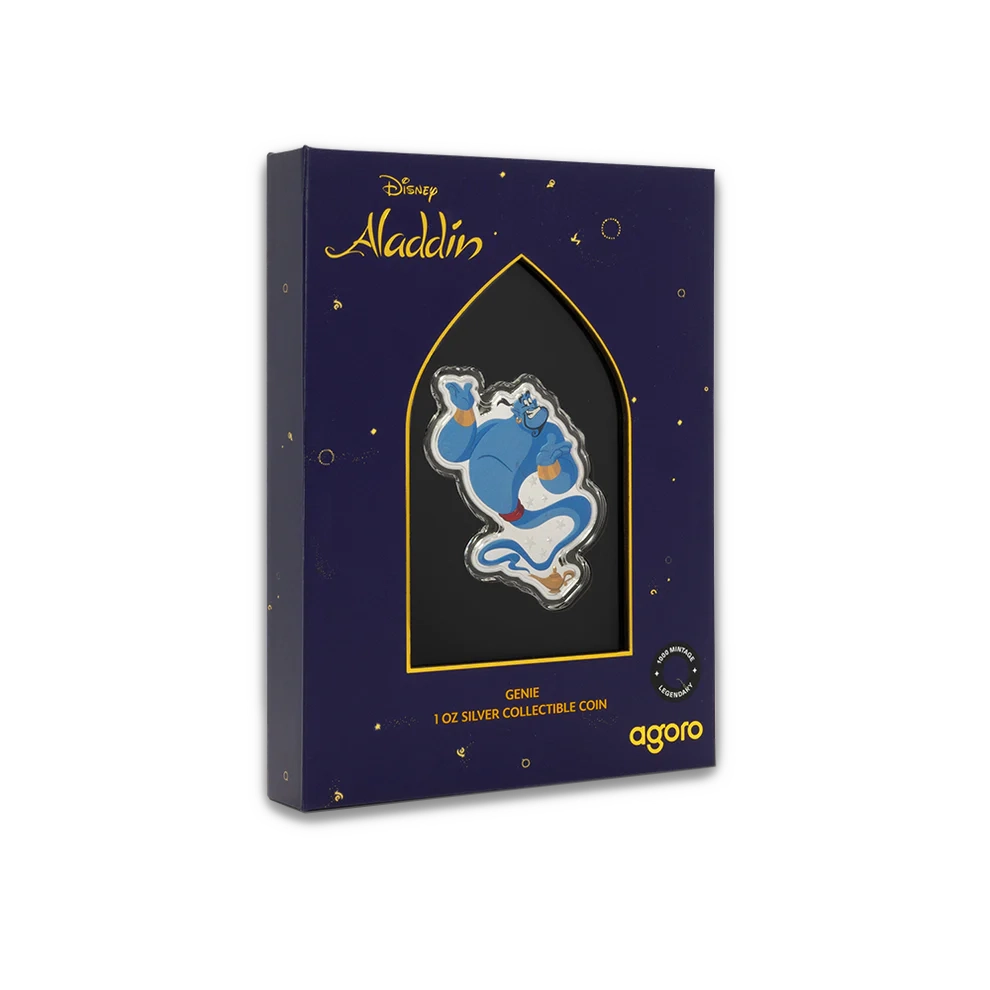 2025 Niue Disney Aladdin - Genie 1oz Silver Coin