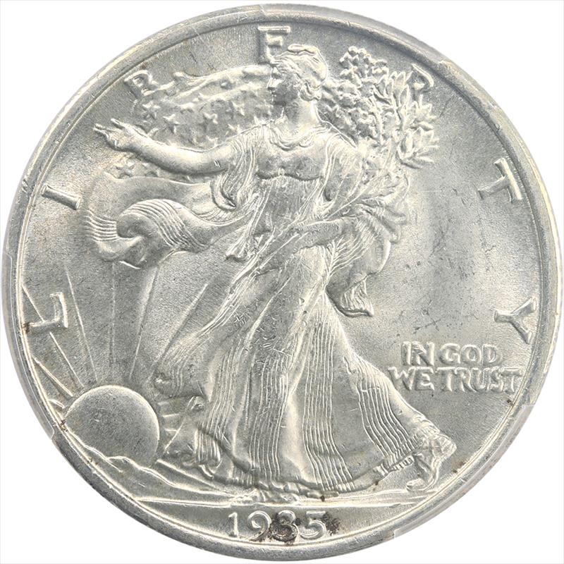 1935 Walking Liberty PCGS MS 64 - Nice Original Lustrous Coin