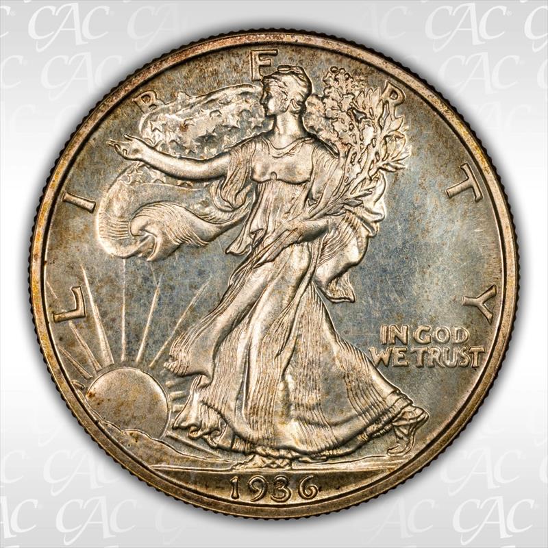 1936 50c CACG PR 64