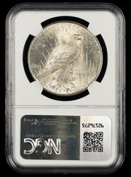 1922 D $1 NGC MS 63