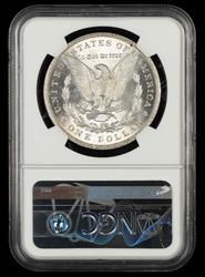 1891 $1 NGC MS 64