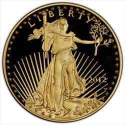 2012-W Proof $50 1 oz Gold American Eagle PCGS PR69DCAM 