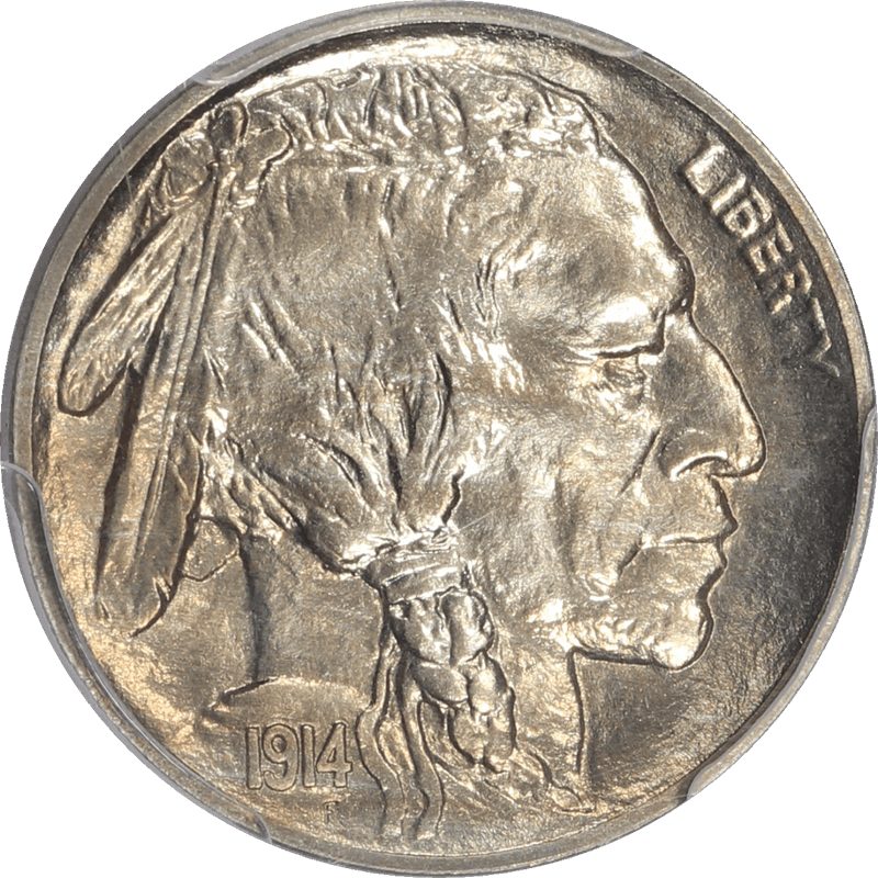 1914 Buffalo Nickel 5C PCGS PR 67 CAC