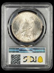1934 $1 PCGS MS 63