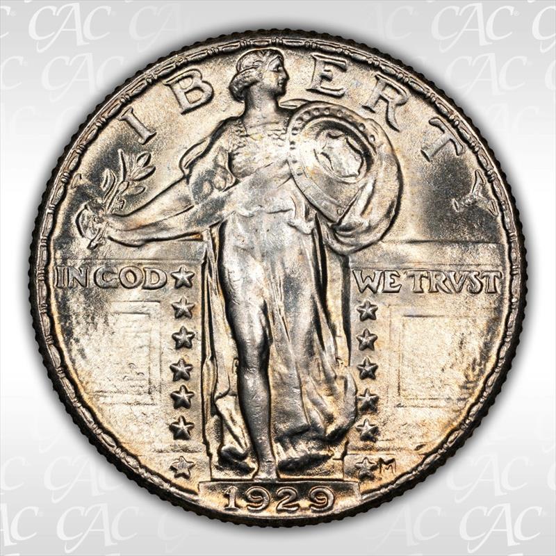 1929 25C CACG MS 65 FH