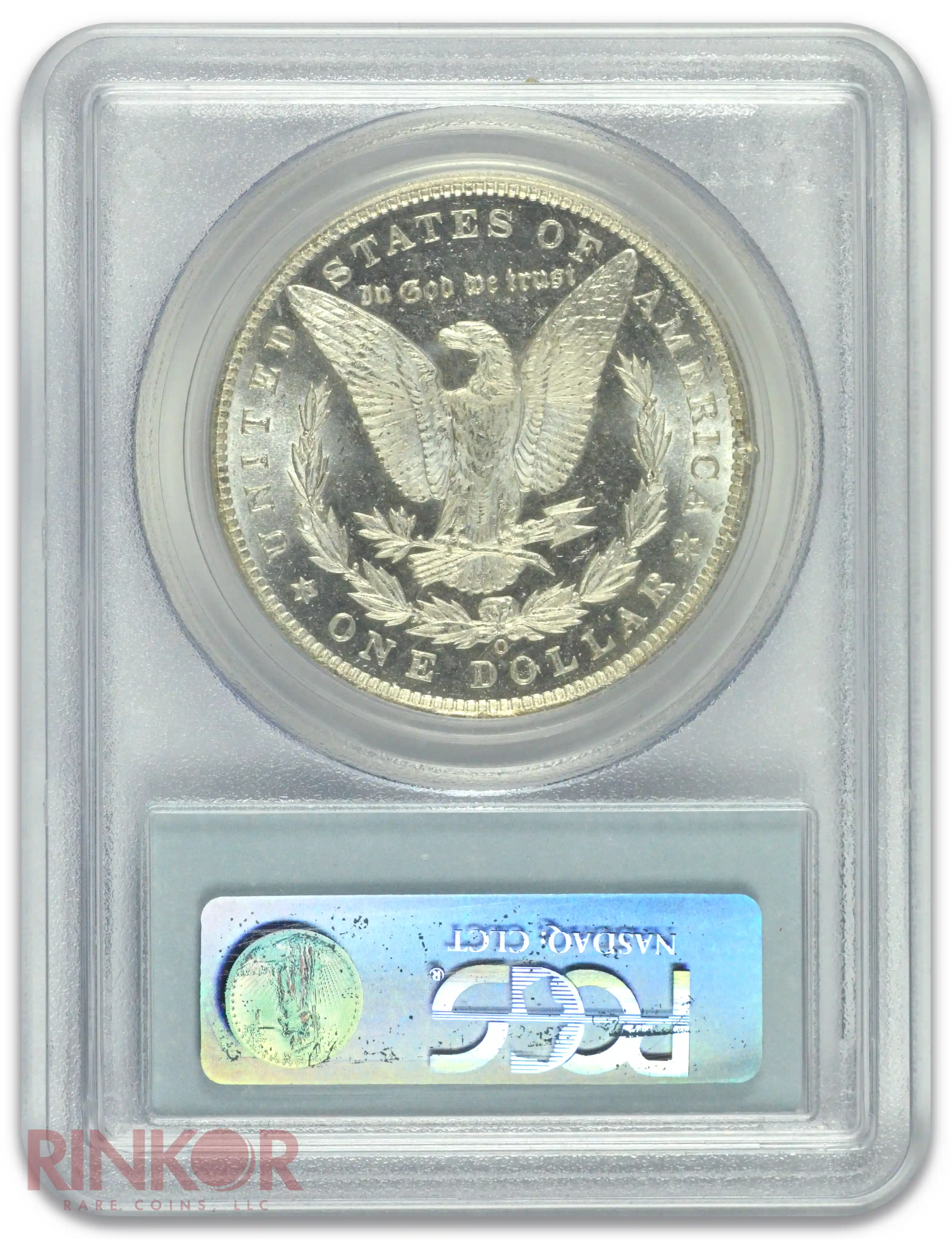 1890-O $1 Morgan Dollar PCGS MS 64 DMPL CAC