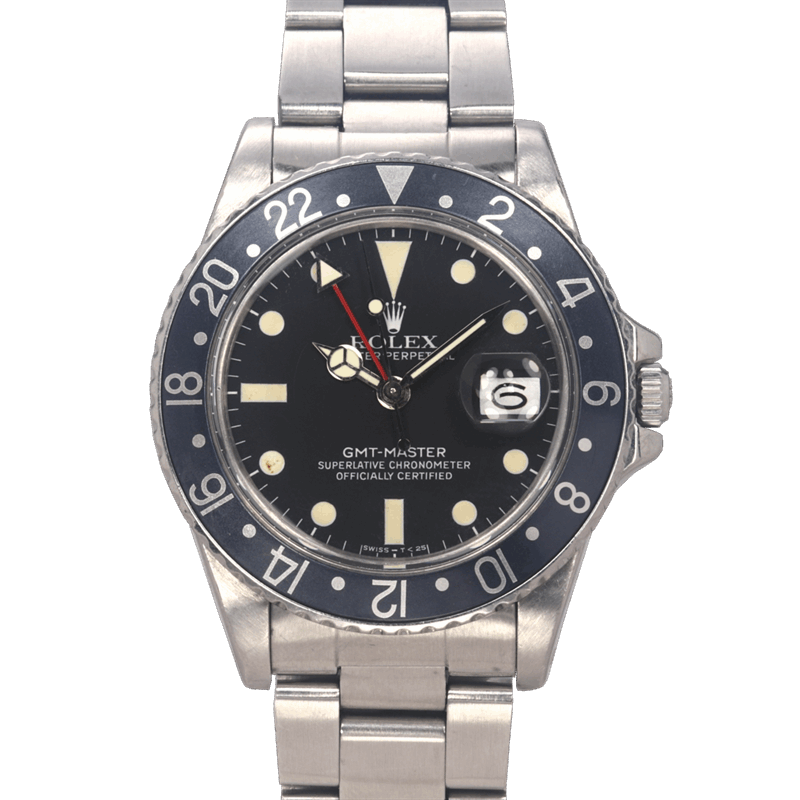 Rolex 40mm GMT-Master Ghost Black Bezel with Box and 1979 Papers