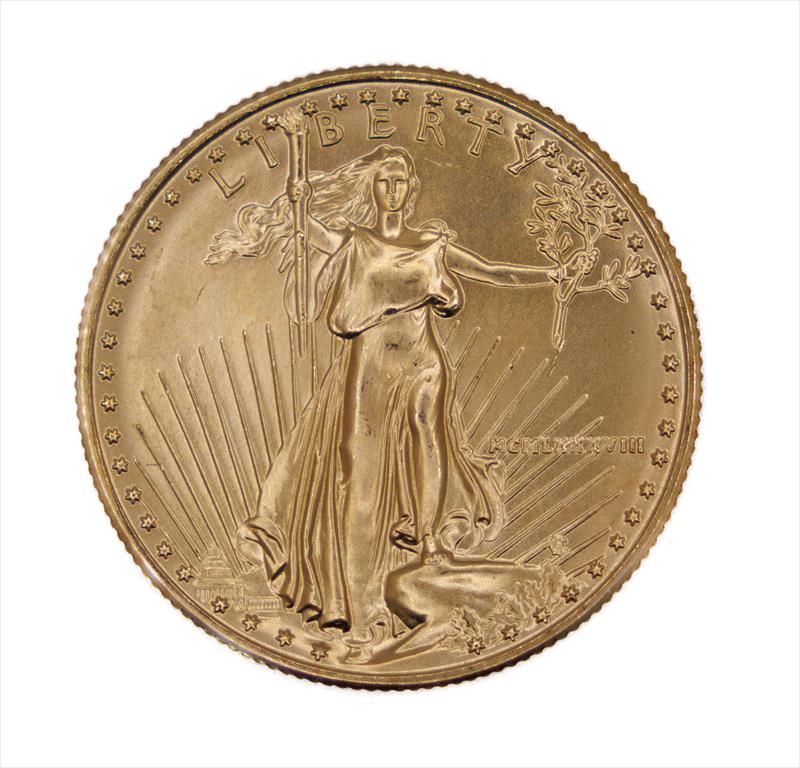 1988 $25 American Gold Eagle 