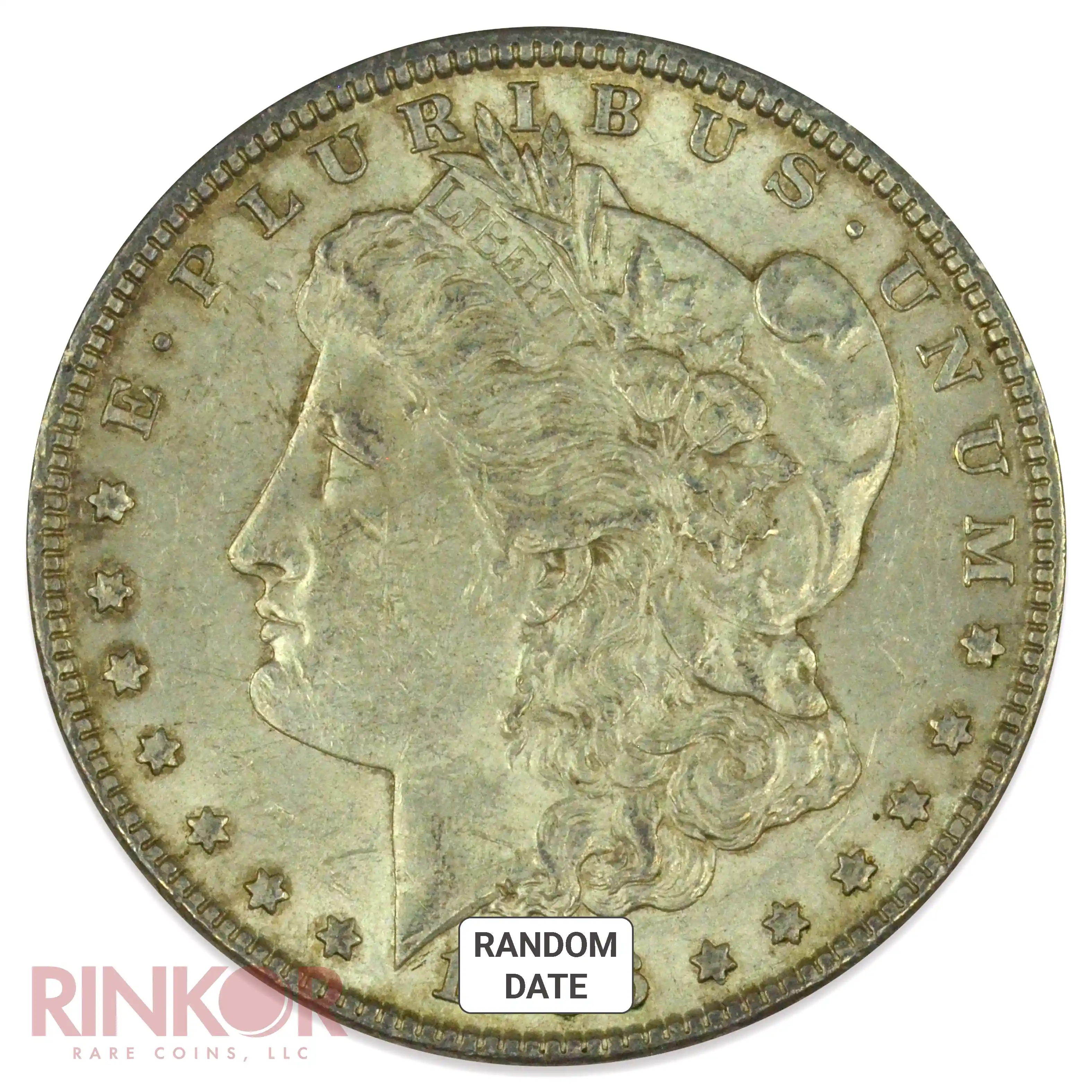 Mixed Date Pre-1921 $1 Morgan Silver Dollar About Uncirculated 