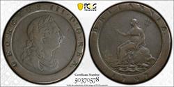 1797 Great Britain 2D PCGS F15 