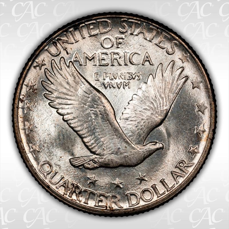 1926-D 25C CACG MS 65 