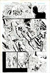 Rann/Thanagar War #5 Page 18 Artist:  Joe Bennet (Penciller) ,  Jack Jadson (Inker) Media Type: Pen and Ink Art Type: Interior Page 