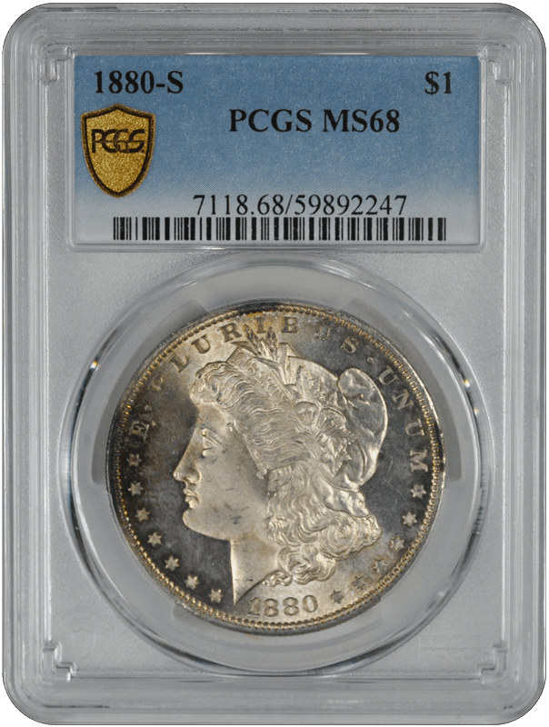 1880-S Morgan PCGS MS 68