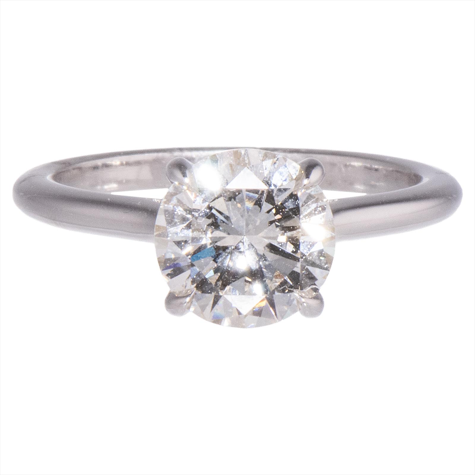 14kt Diamond Womens Engagement Ring 1.85ct - I, SI1 - No Cert - Size 6 1/4 