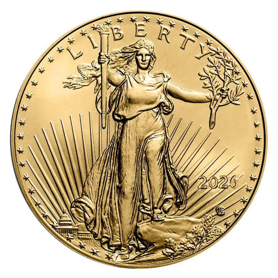 2026 $50 1oz. American Gold Eagle, BU