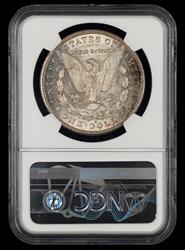 1887 S $1 NGC AU-58