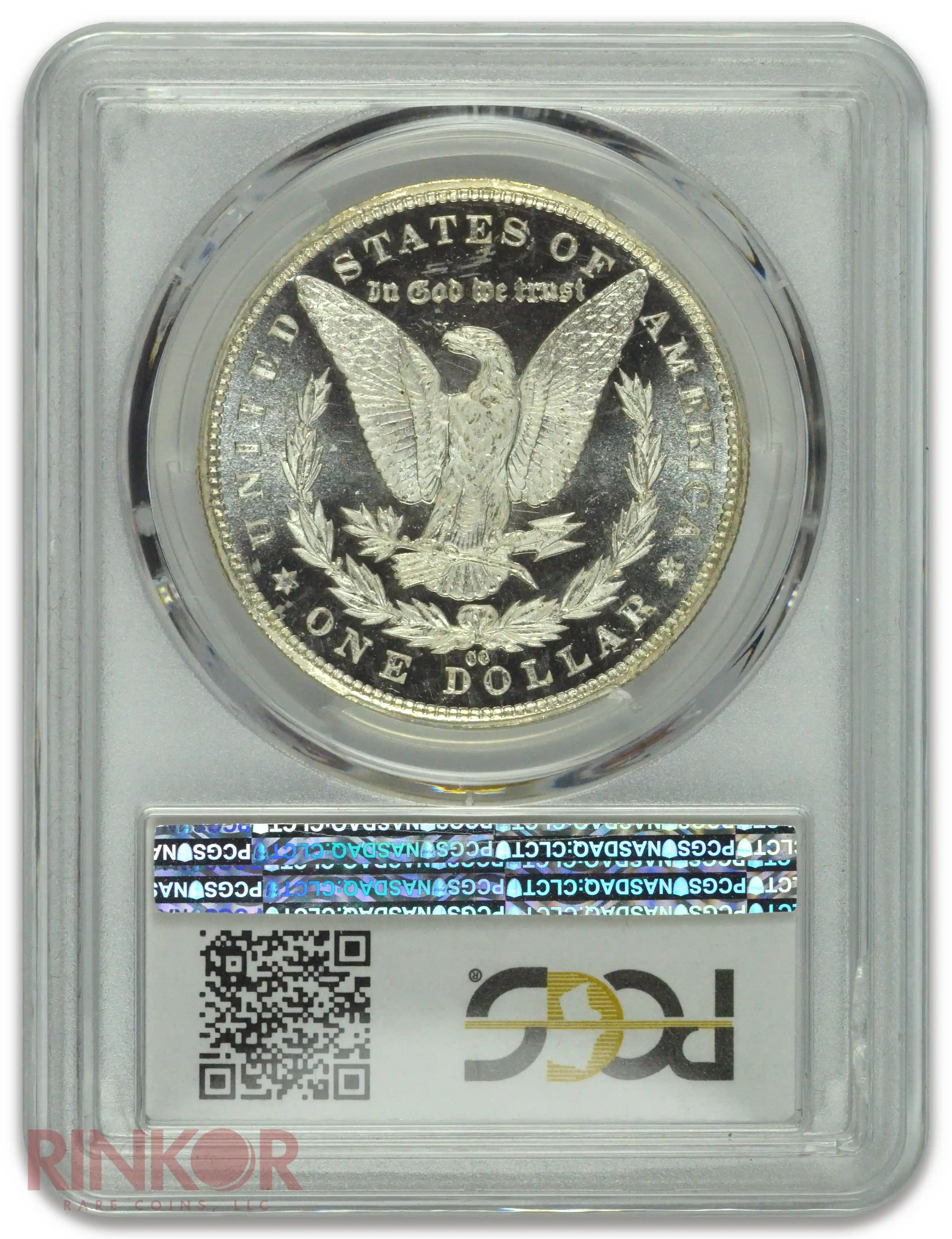 1885-CC $1 Morgan Dollar PCGS MS 63+ DMPL