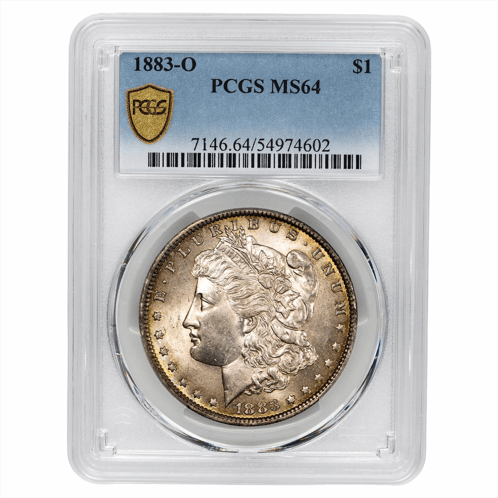 1883-O Morgan Silver Dollar $1 PCGS MS 64