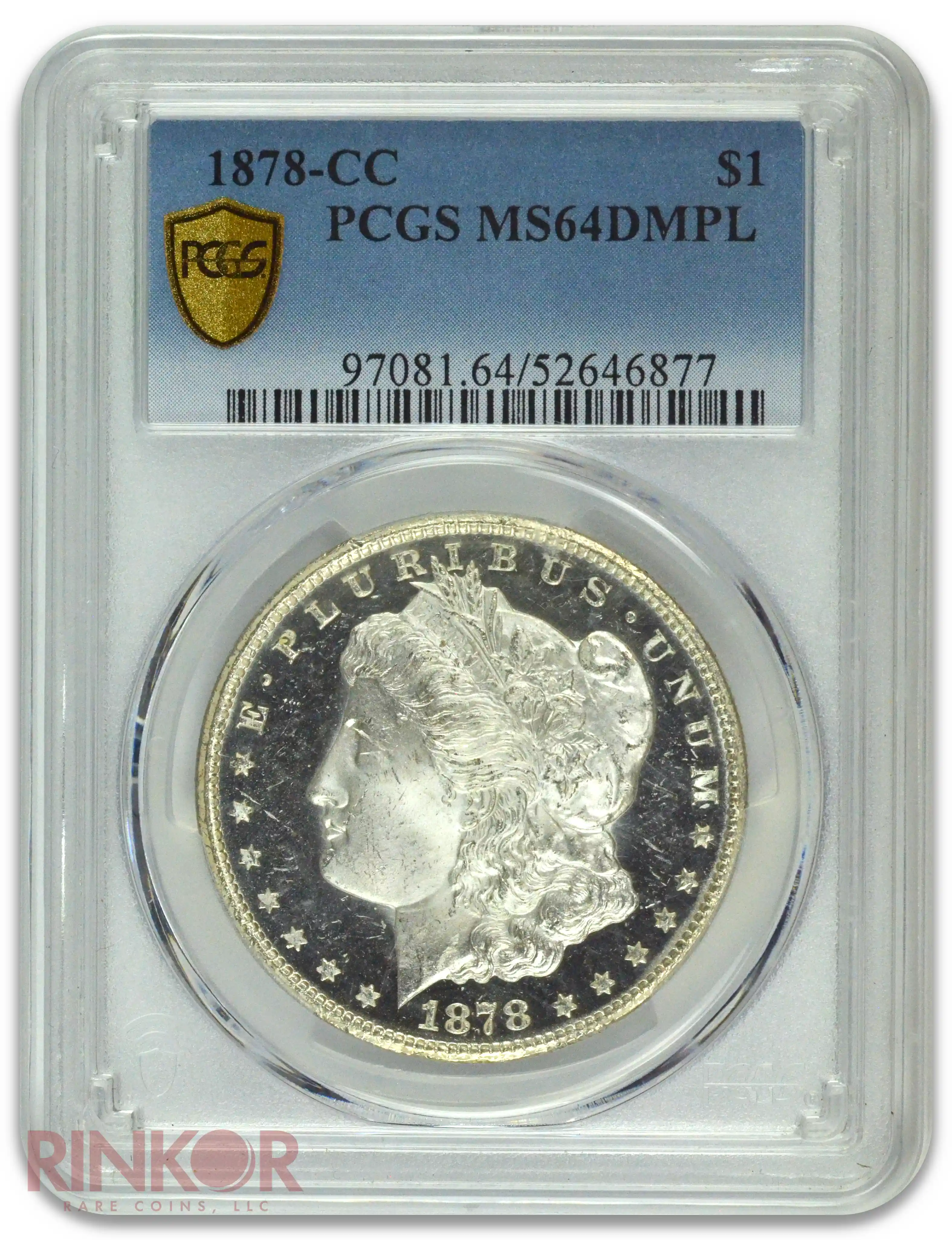 1878-CC $1 Morgan Dollar PCGS