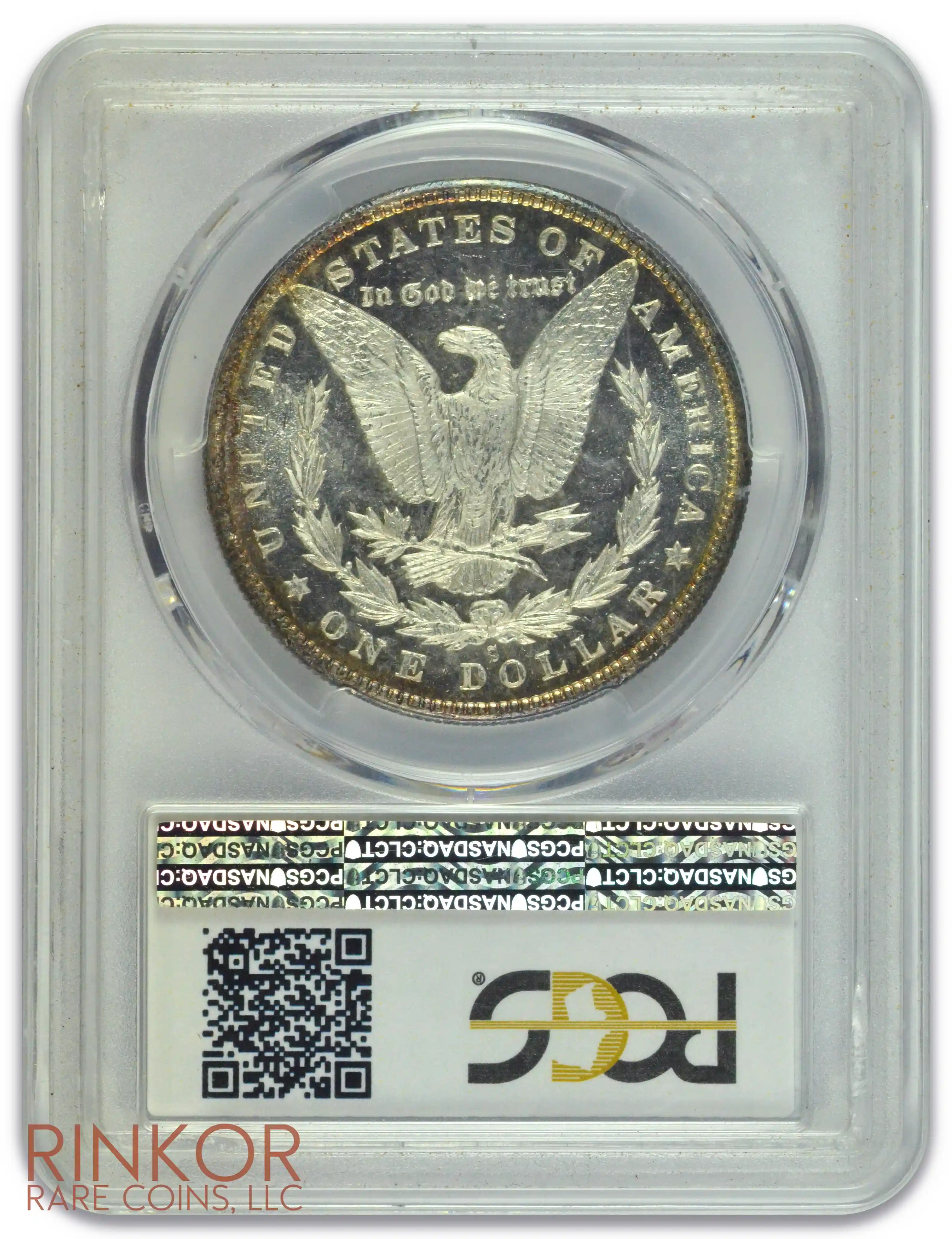 1880-S $1 PCGS MS 64 DMPL